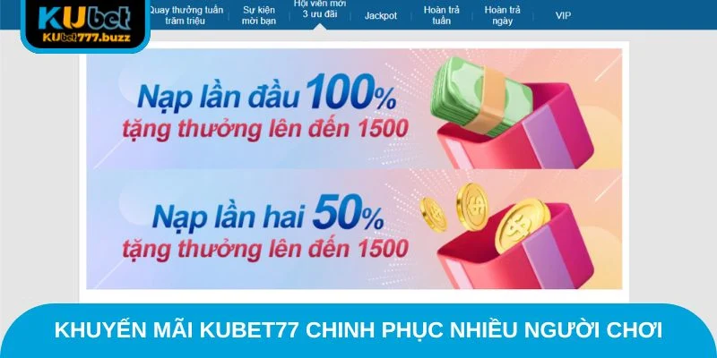 KUBET77 - KUBET777 - Linh Vào Ku Casino Không Chặn 2025 Khuyến mãi Kubet77 chinh phục nhiều người chơi