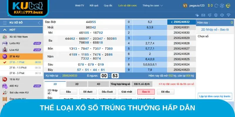 KUBET77 - KUBET777 - Linh Vào Ku Casino Không Chặn 2025 Thể loại xổ số trúng thưởng hấp dẫn